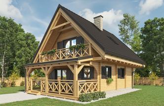 Jutrzenka powiększona z zadaszonym tarasem