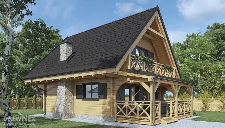 Jutrzenka powiększona z zadaszonym tarasem