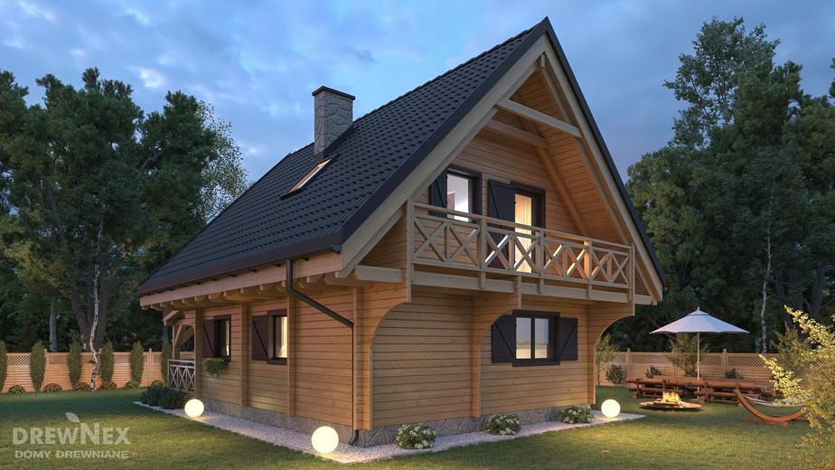 Jutrzenka powiększona z zadaszonym tarasem