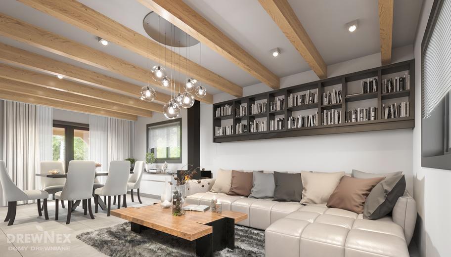 Jutrzenka powiększona z zadaszonym tarasem