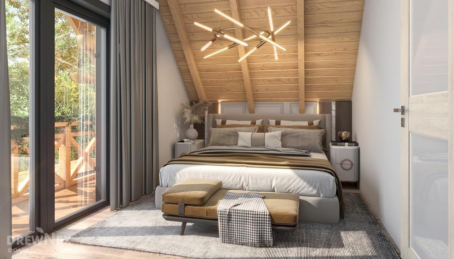 Jutrzenka powiększona z zadaszonym tarasem