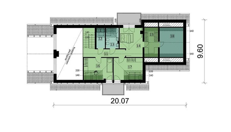 Projekt domu Ka114 T