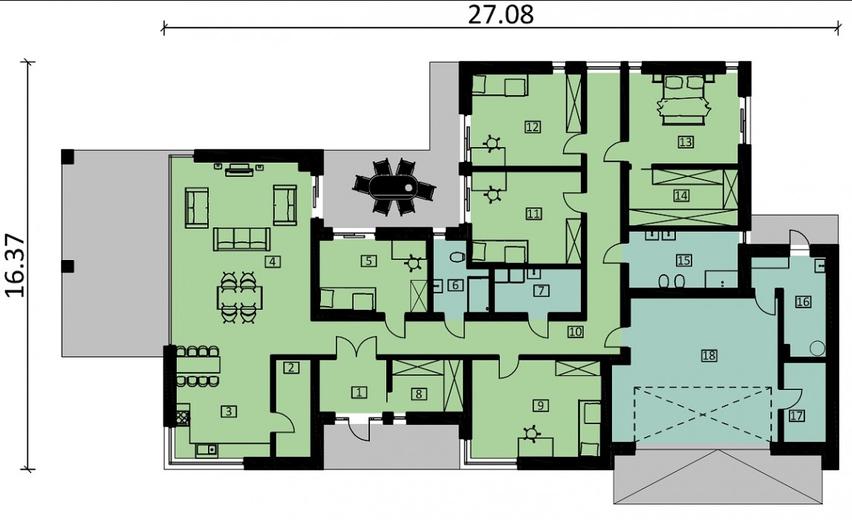Projekt domu Ka150 M