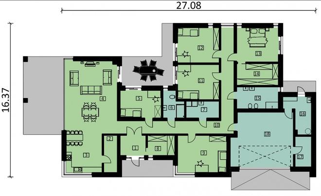 Projekt domu Ka150 M