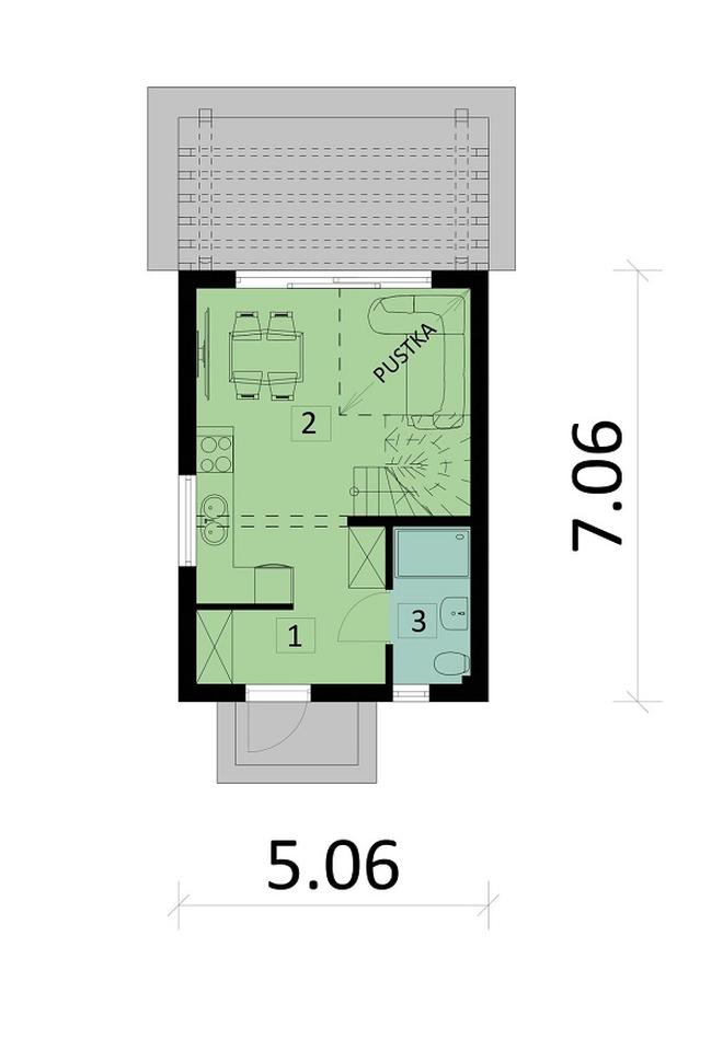 Projekt domu Ka159 Sz