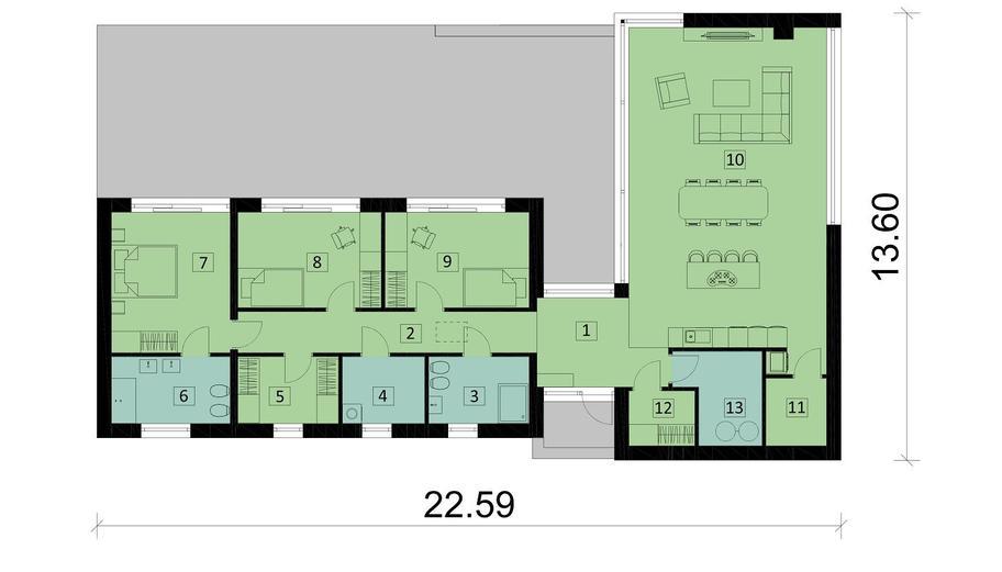 Projekt domu Ka165