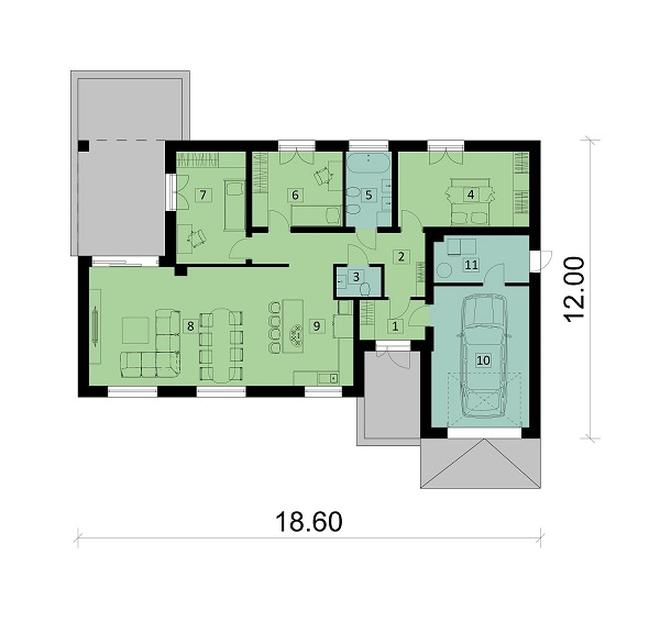 Projekt domu Ka239 T