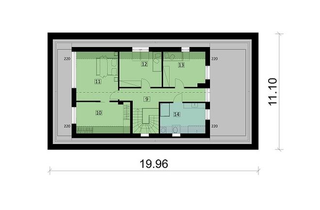Projekt domu Ka258 T
