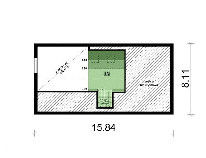 Projekt domu Ka259 Sz