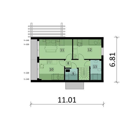 Projekt domu Ka273 Sz