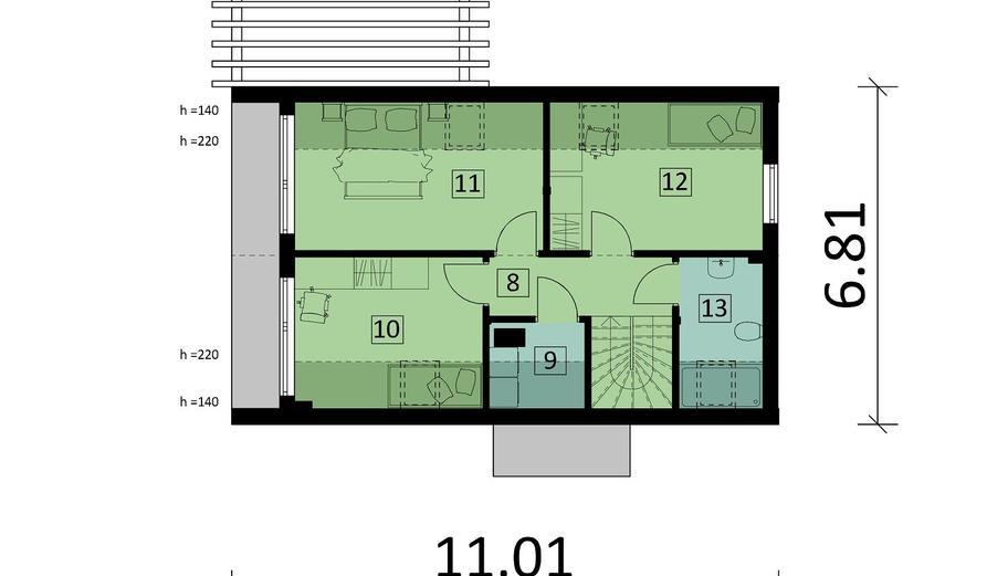 Projekt domu Ka273 Sz