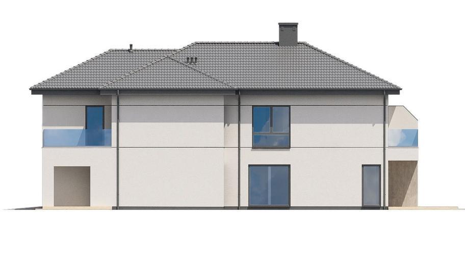 Projekt domu Ka284 (dwulokalowy / bliźniak)