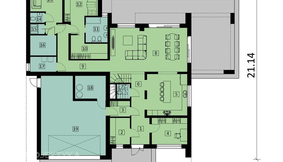 Projekt domu Ka285 T