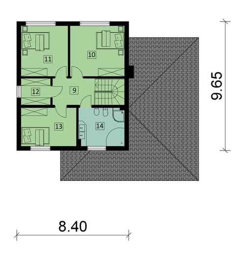 Projekt domu Ka35 Sz