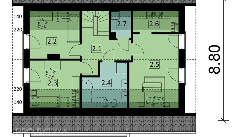 Projekt domu Ka39