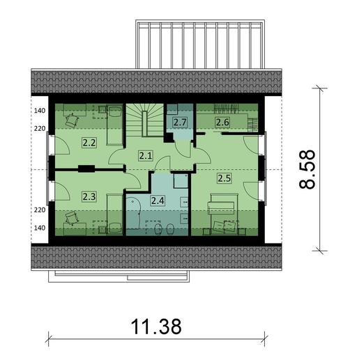 Projekt domu Ka39 Sz