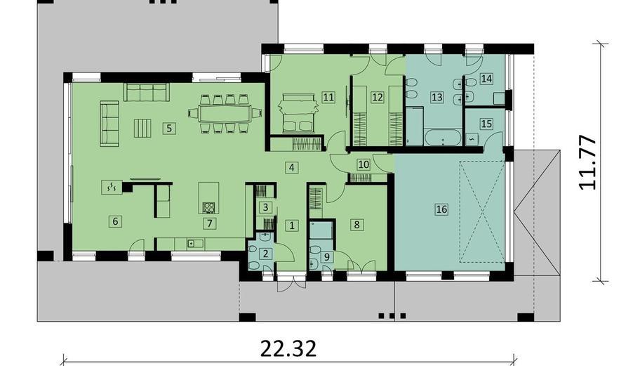 Projekt domu Ka51