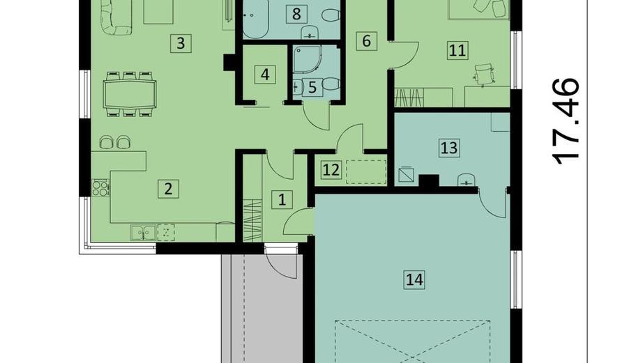 Projekt domu Ka59 Sz