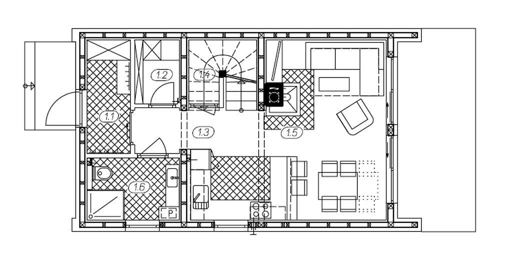 Projekt domu L-302 N