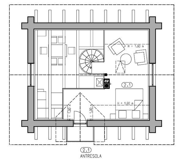 Projekt domu L-323