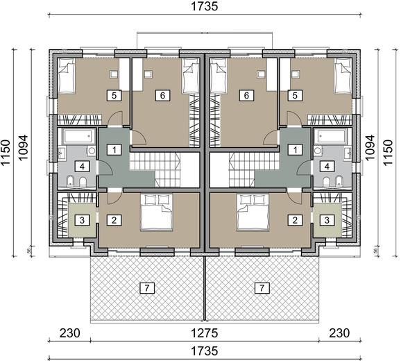 Lancelot 2 (dwulokalowy / bliźniak)