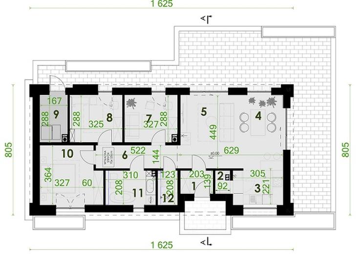 Projekt domu PA-16S (drewniany)