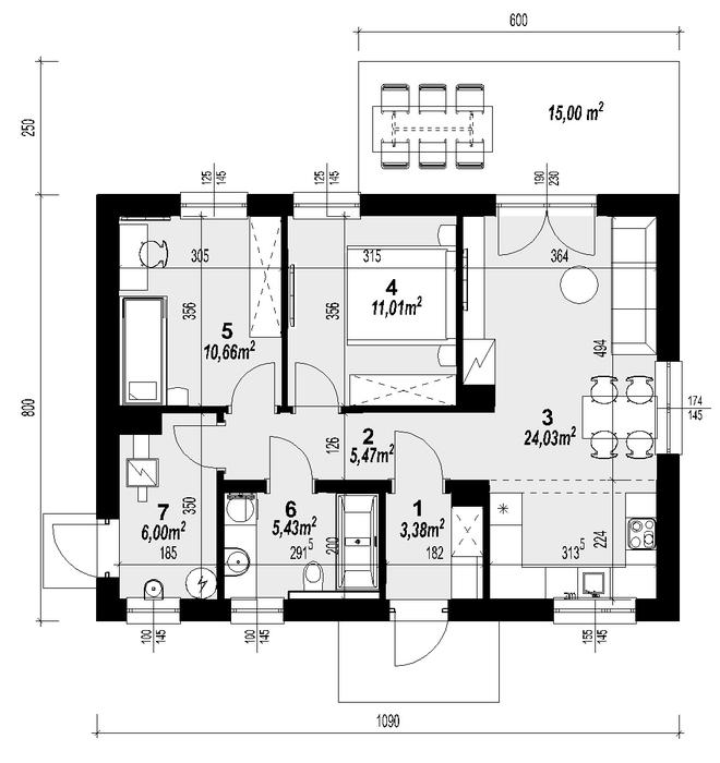 Parterowy klasyk 60