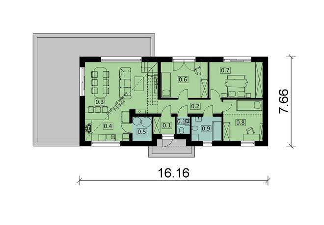 Projekt domu Ka237
