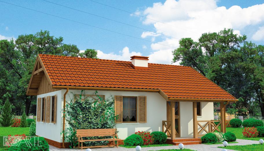 La Palma C szkielet drewniany - pompa ciepła i fotowoltaika