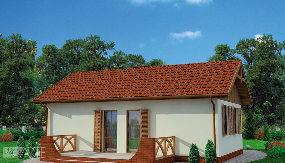 La Palma C szkielet drewniany - pompa ciepła i fotowoltaika