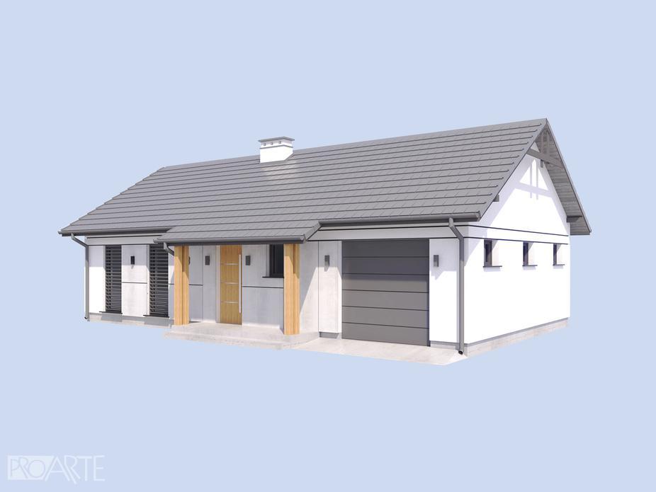 Faro szkielet drewniany