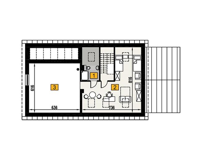 W cieniu drzew - wariant I (etap II)