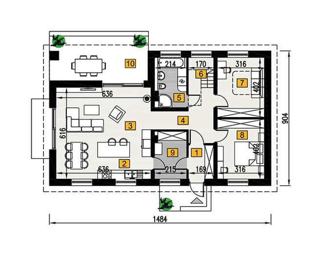 W cieniu drzew (etap II)