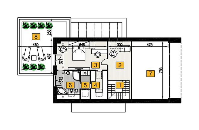 Dom z klimatem - wariant III (z wentylacją mechaniczną i rekuperacją)