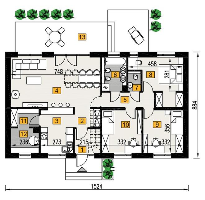 Zaufany N - wariant I (aranżacja 1)