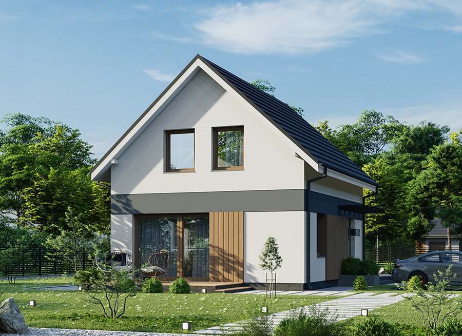 Projekt domu Murator Osiągalny 1