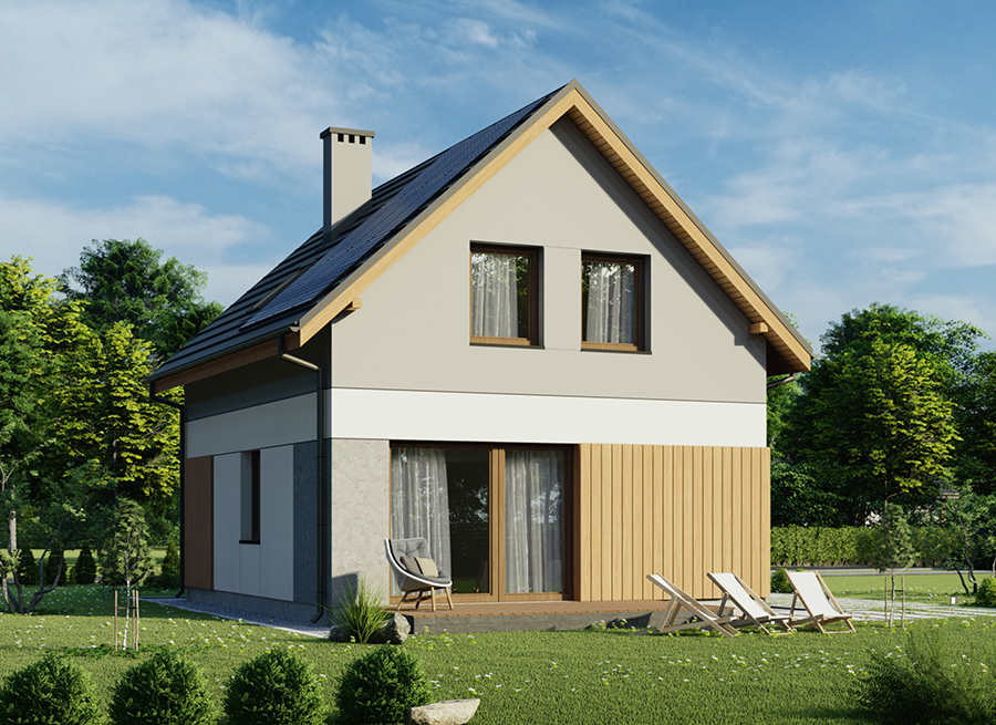 Projekt domu Murator Osiągalny A2