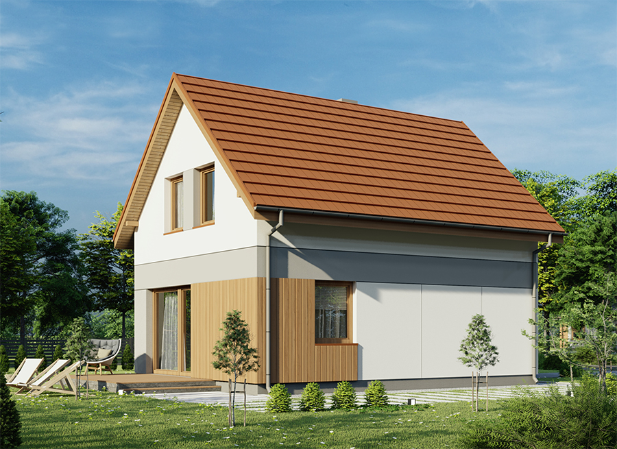 Projekt domu Murator Osiągalny A1