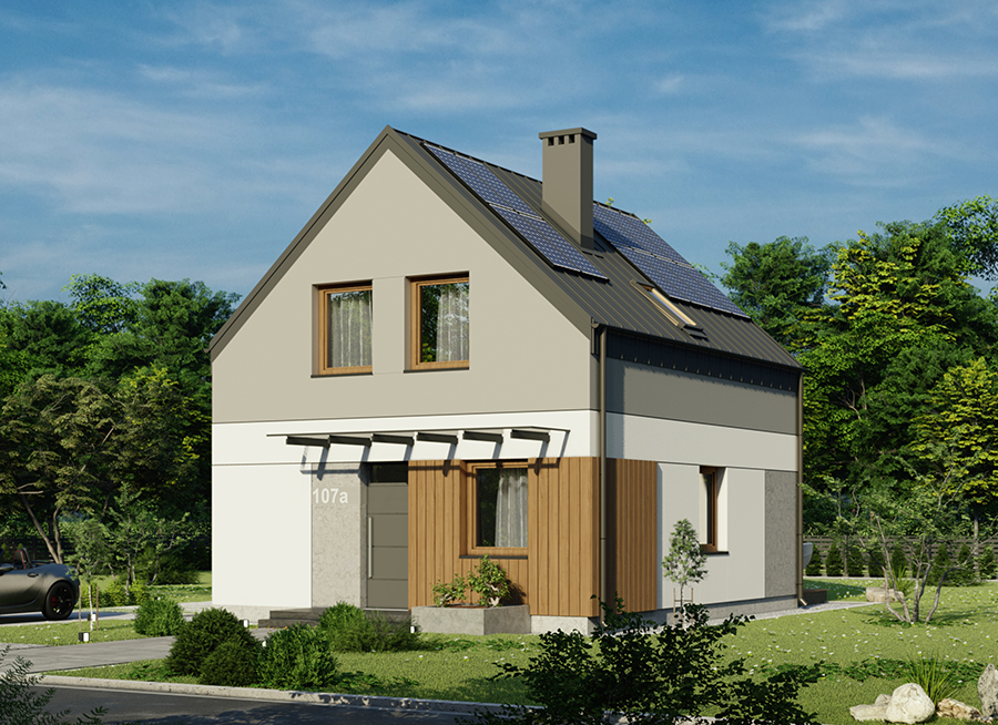 Projekt domu Murator Osiągalny AN