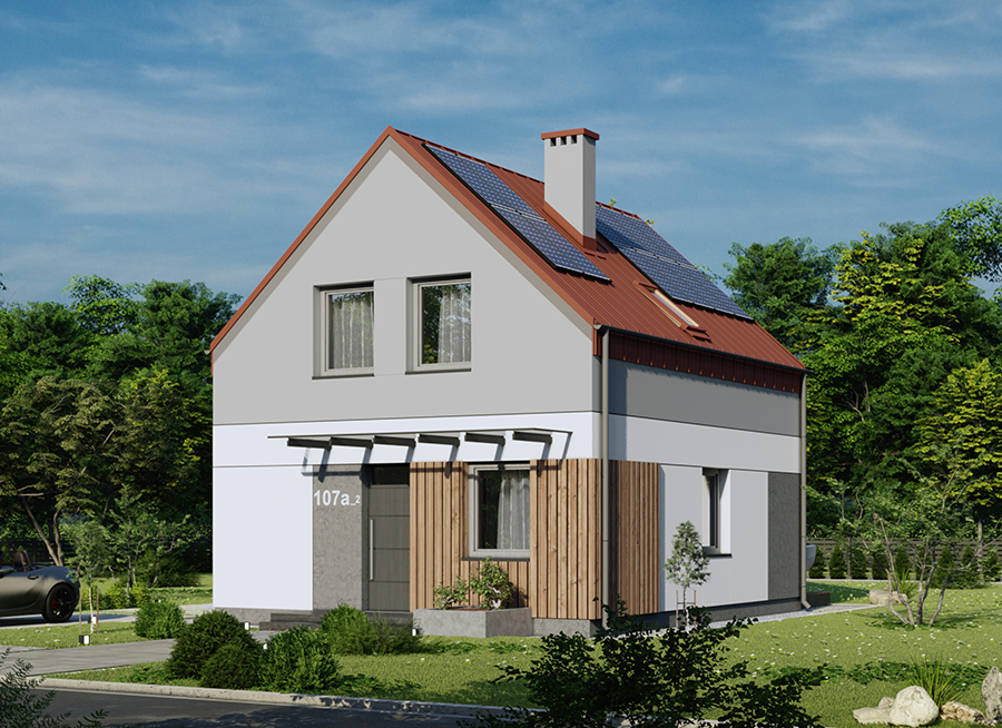 Projekt domu Murator Osiągalny A2N