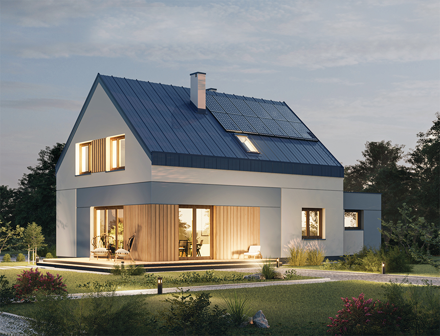 Projekt domu Murator Nasz faworyt 1G1N