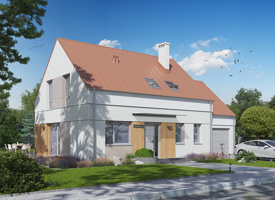 Projekt domu Murator Dla każdego G1N