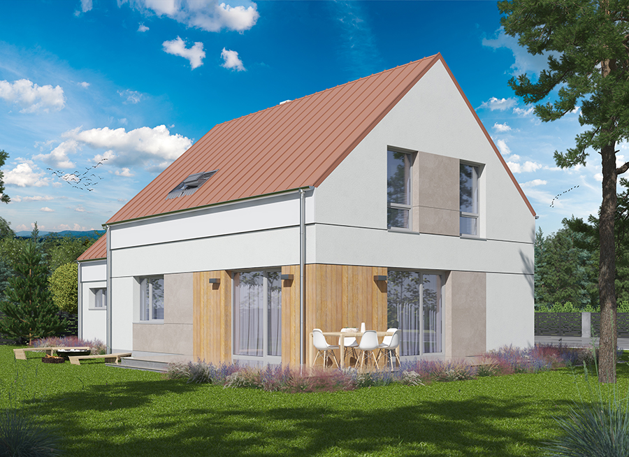 Projekt domu Murator Dla każdego G1N pa