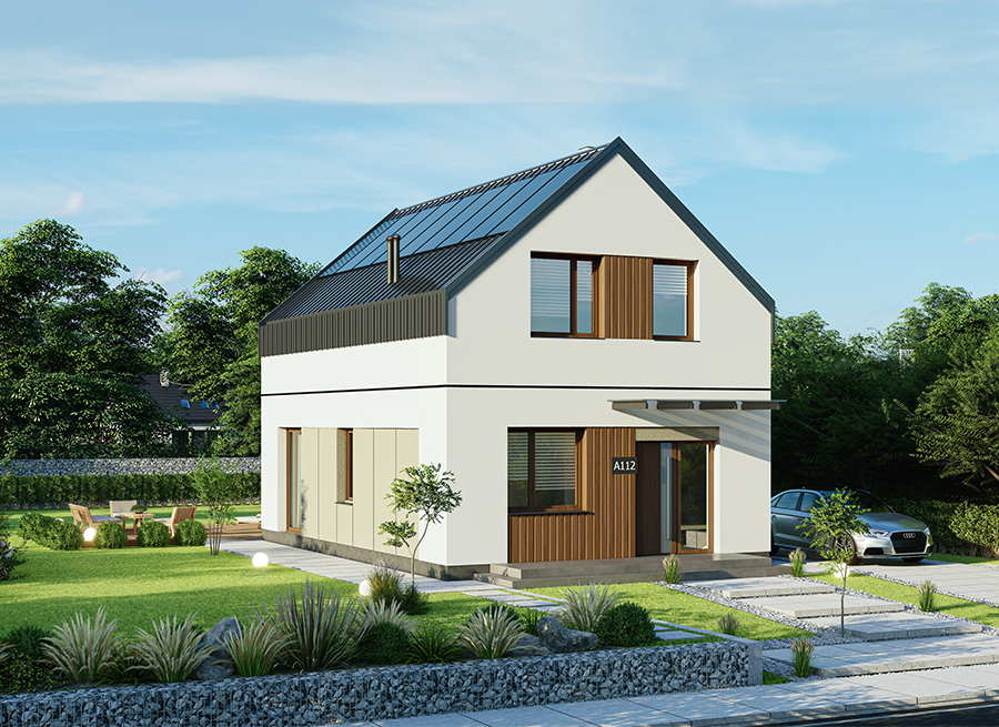 Projekt domu Murator Rezolutny 3N