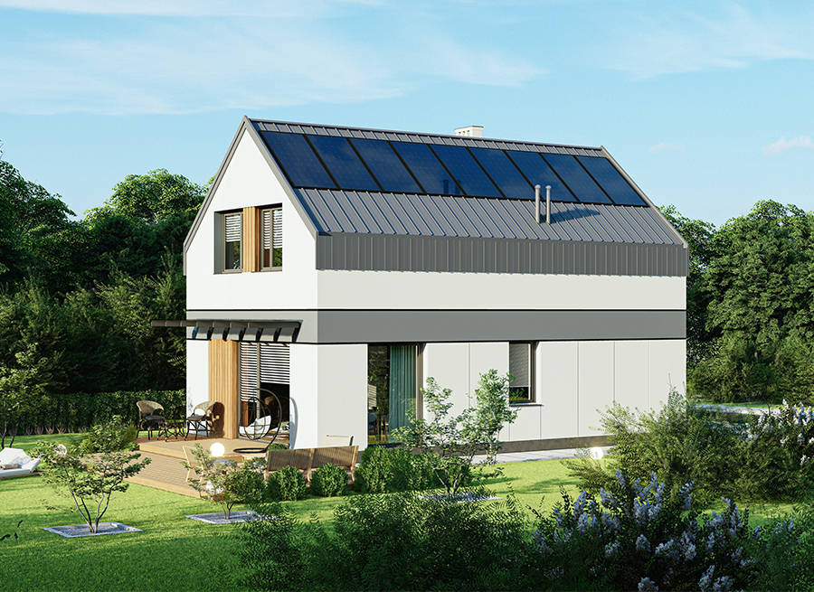 Projekt domu Murator Rezolutny 1N