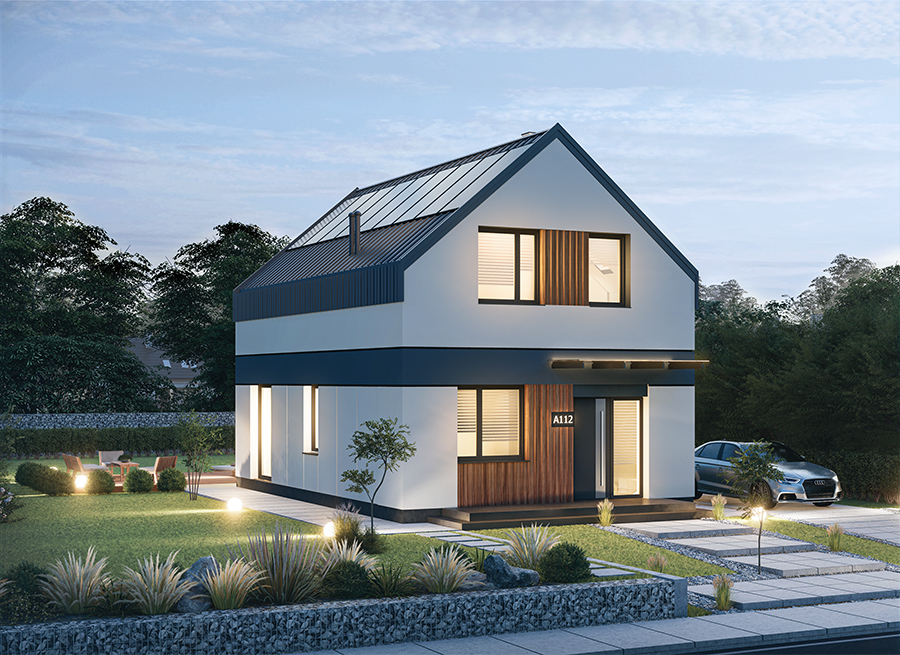 Projekt domu Murator Rezolutny N pa