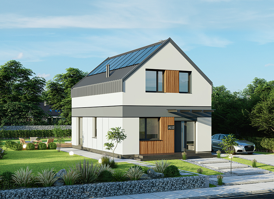 Projekt domu Murator Rezolutny AN