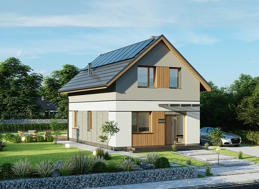 Projekt domu Murator Rezolutny B