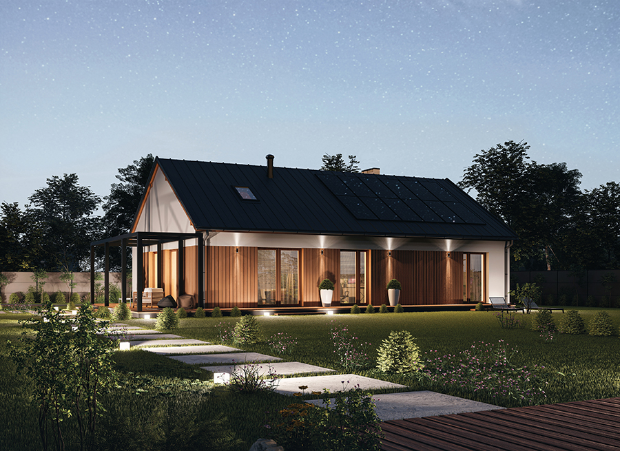 Projekt domu Murator Dom Wiktorii D1