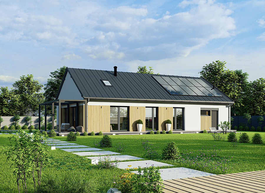 Projekt domu Murator Dom Wiktorii ADG1